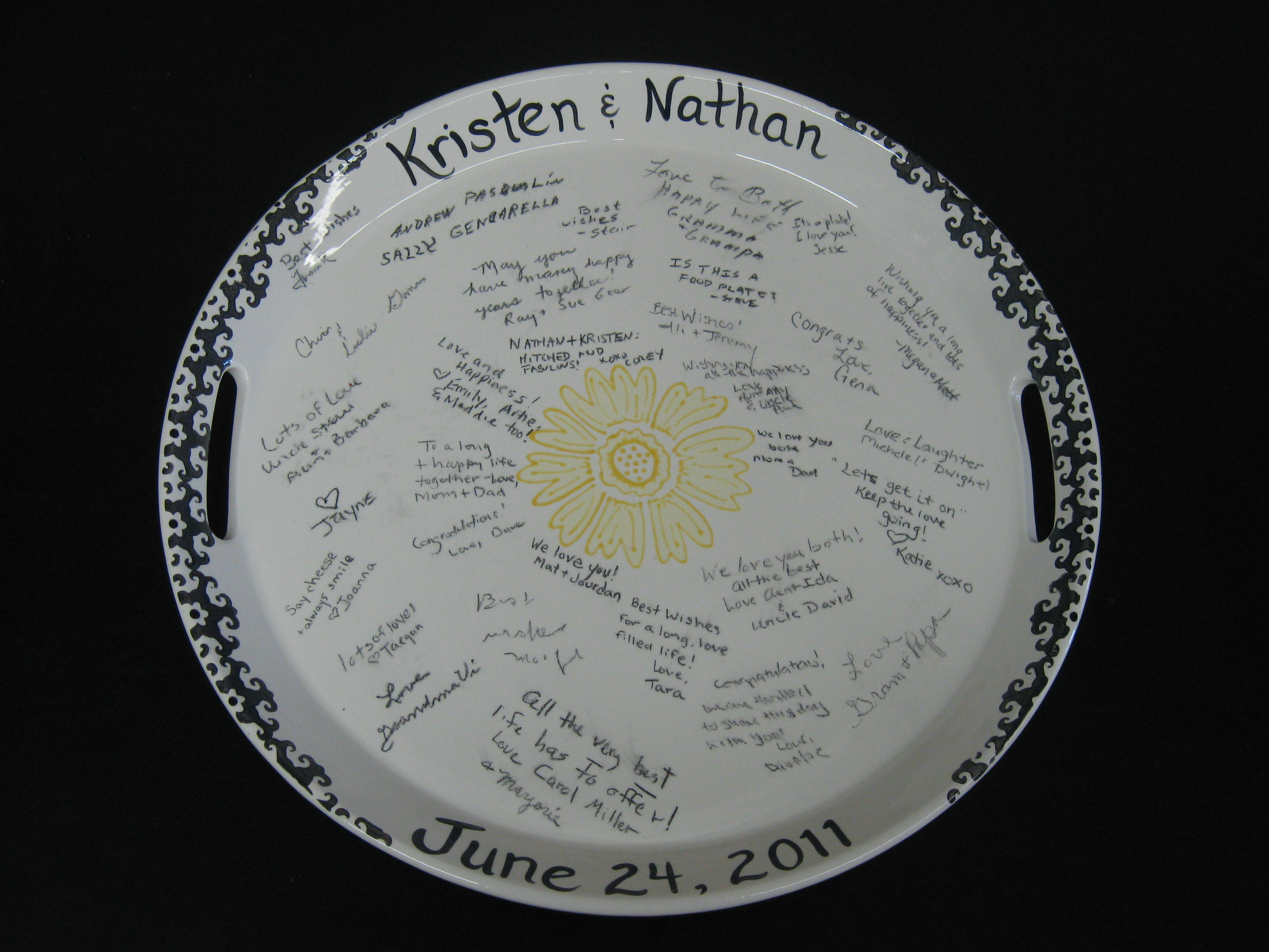 NewSamples/blackandyellowsunflowerplatter.JPG